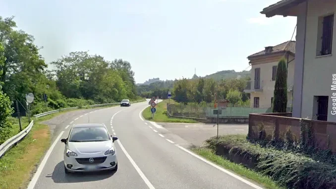 roddi-toetto Tre milioni di euro per raddirizzare e allargare la strada provinciale 7 a Roddi, località Toetto