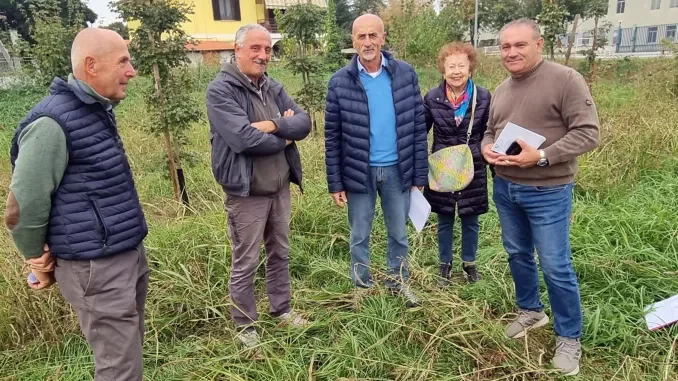 Il direttore del museo Craveri in visita al bosco del Rotary club Bra