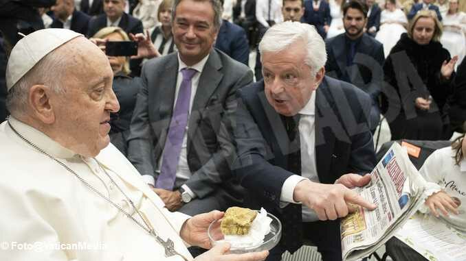 Il tartufo dell'anno dell'avvocato Ponzio a papa Francesco 1