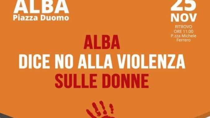 Giornata internazionale per l’eliminazione della violenza contro le donne: il programma degli eventi aggiornato per la Città di Alba