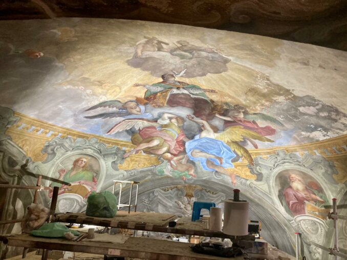 San Gregorio: i lavori di restauro voluti dal Comune si concluderanno entro la metà del 2024 2