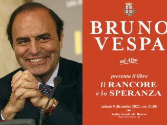 “Il rancore e la speranza”: Bruno Vespa presenta al Teatro Sociale di Alba il suo ultimo libro, il 9 dicembre alle 21