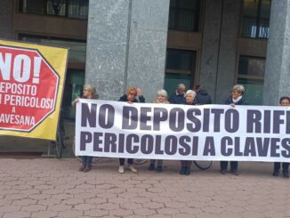 Deposito rifiuti nelle Langhe, comitato del no protesta a Cuneo