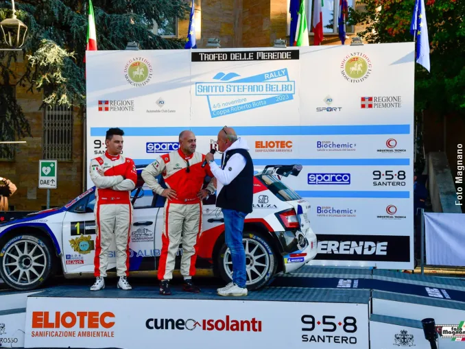 Massimo Marasso è d’argento al Rally di Santo Stefano Belbo 2