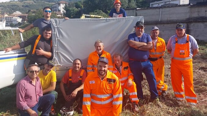 La Protezione civile ha reso più sicuri il rio Vassa e l’area attorno al cimitero