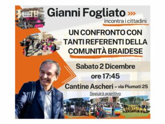 Il sindaco incontra i cittadini: sabato 2 dicembre a Cantine Ascheri