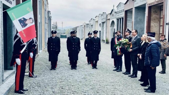 Nizza Monferrato ricorda il carabiniere Cavallaro, scomparso a Nassiriya