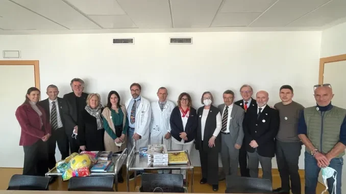 I Rotary di Alba, Bra e Canale hanno presentato un service in pediatria a Verduno