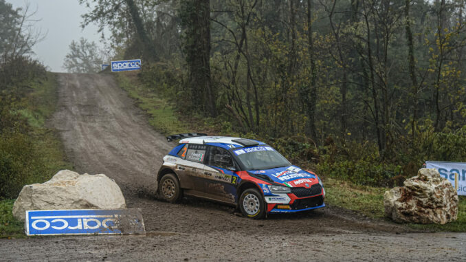 Dopo il rally di Monza, Nicolò Gonella chiude terzo nel Campionato italiano