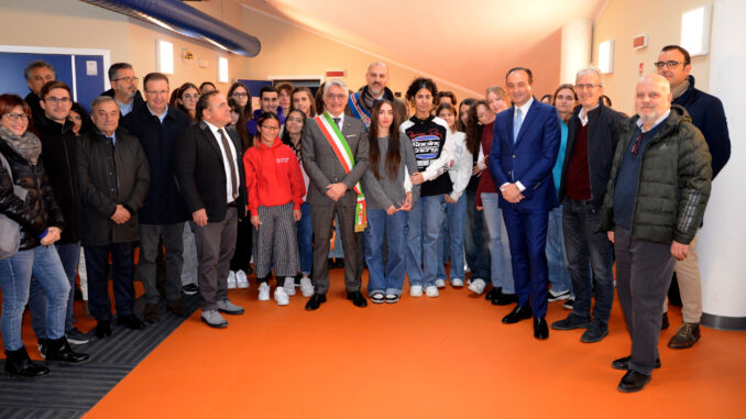 NUOVE AULE LICEO ARTISTICO GALLIZIO Inaugurate le nuove aule del liceo artistico Gallizio e consegnato il cantiere della nuova palestra