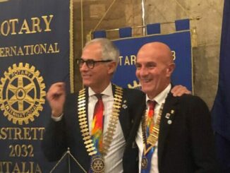 Rotary Club Bra: la visita del Governatore e spillatura di un nuovo socio