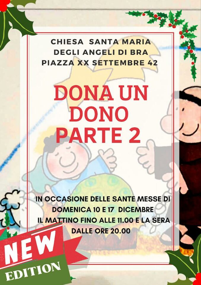 Chiesa dei Cappuccini: un gruppo di volontari prepara il mercatino di Natale 1