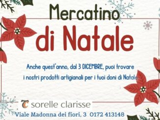 Prodotti artigianali con le Sorelle Clarisse ai mercatini di Natale