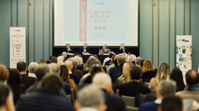 Presentata ieri a Milano la Guida Cantine d'Italia 2024: 852 cantine selezionate, 9 Premi Speciali, 262 Impronte Go Wine 2