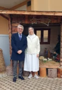 Il sindaco Carlo Bo visita il Cottolengo per gli auguri di Natale 2