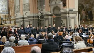 Il concerto del liceo musicale Da Vinci nel tempio di San Paolo ad Alba 1