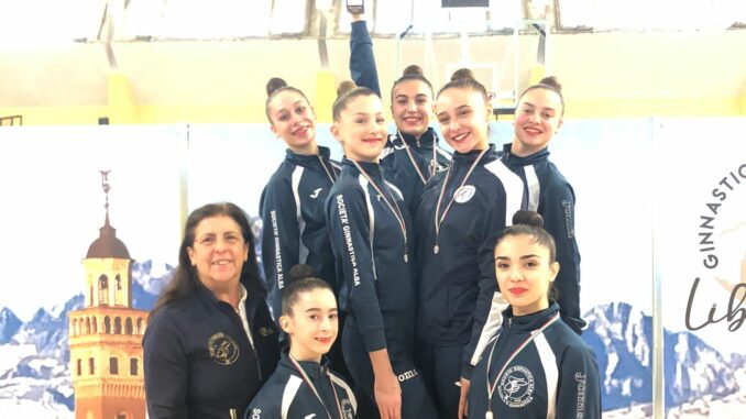 Al Palazzetto Prometeo di Ancona oggi il campionato italiano di Ginnastica Ritmica della Federazione Ginnastica d’Italia