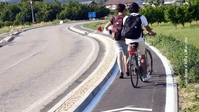 Fondi europei per la ciclopedonale di 5 chilometri tra Alba e Piobesi
