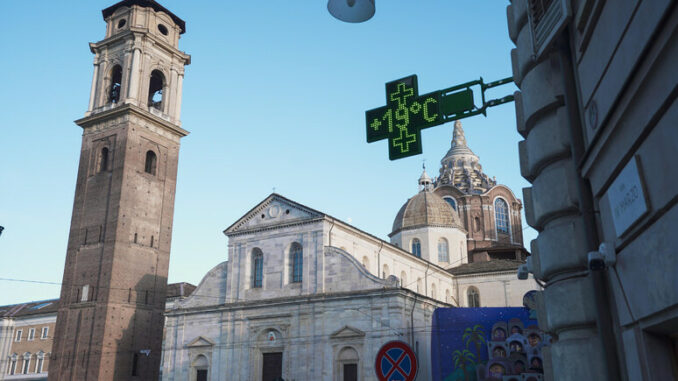 Sfiorati i 25 gradi nel Pinerolese, oltre 23 a Cuneo