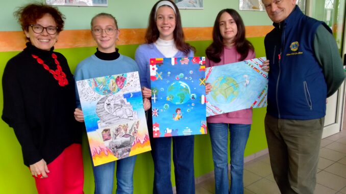 La scuola media salesiana paprtecipa al “Poster per la pace”