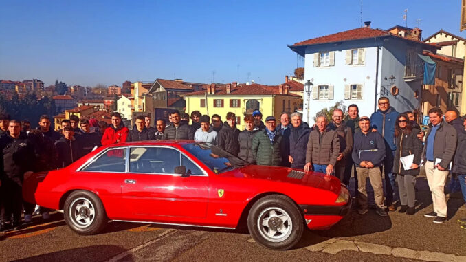 Mondovì e motori: scelta una Ferrari 365 Gt4 2+2 per il progetto Restauro auto d’epoca