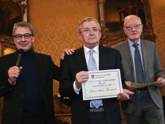 L'ordine dei giornalisti premia Gian Mario Ricciardi per mezzo secolo di attività
