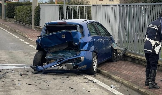 Incidente in via Don Orione a Bra