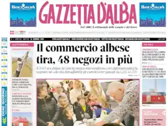 La copertina di Gazzetta d’Alba in edicola martedì 16 gennaio