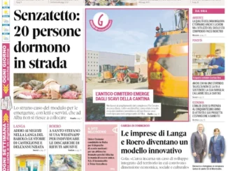 La copertina di Gazzetta d’Alba in edicola martedì 23 gennaio