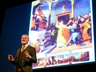 Giovanni Carlo Federico Villa al teatro Sociale con una grande conferenza su Lorenzo Lotto