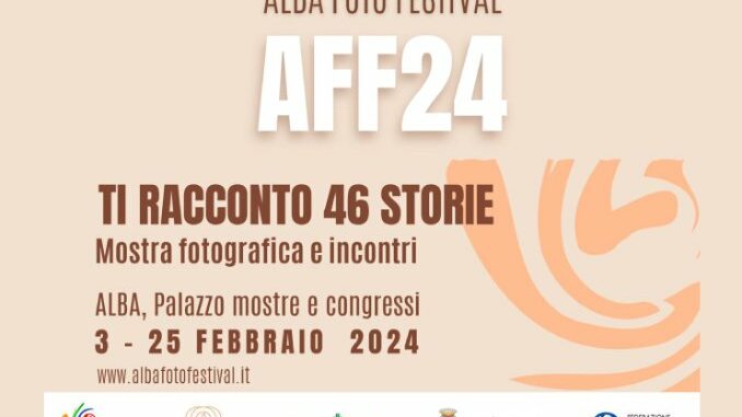 Inaugura la mostra “Ti racconto 46 storie”  sabato 3 febbraio al Palazzo Mostre e Congressi di Alba
