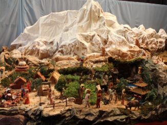 Il presepe del viaggiatore, nella bellissima chiesa di San Martino a Cherasco