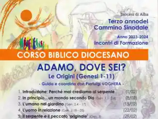 Parte questa sera il corso biblico nel seminario di Alba 1