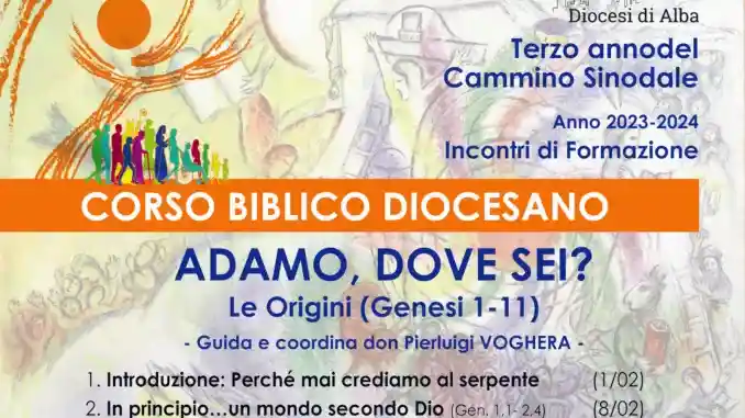 Parte questa sera il corso biblico nel seminario di Alba 1