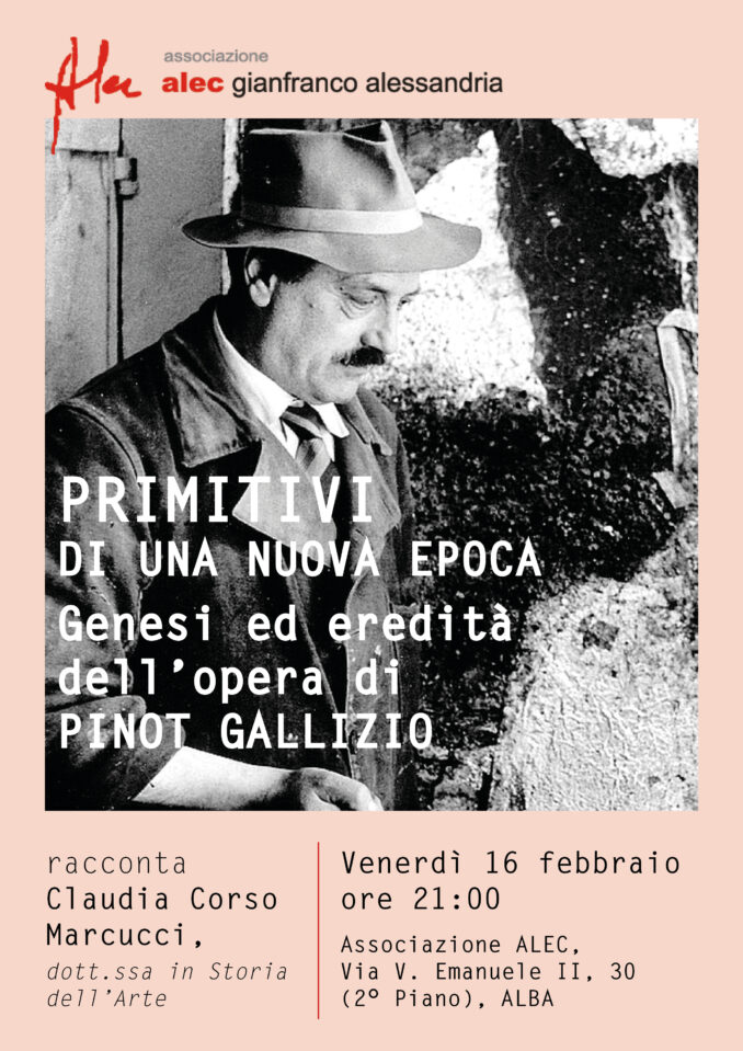 L'associazione Alec dedica una serata al mondo pittorico di Pinot Gallizio 1