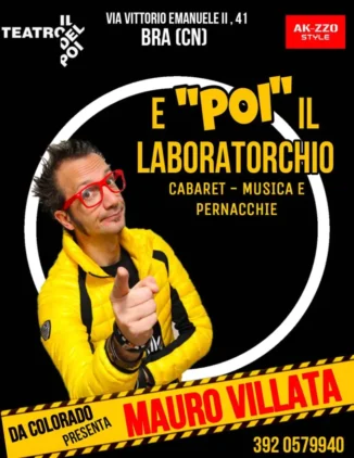 Una serata di comicità al Teatro del poi di Bra