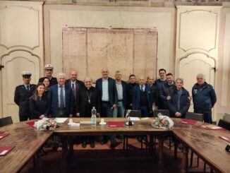 Il vescovo di Alba, Marco Brunetti, ha incontrato l’Amministrazione comunale di Cherasco