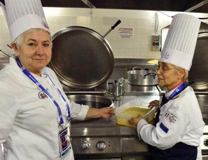 A tu per tu con Caterina Quaglia, consigliera nazionale Lady chef, nelle cucine del Festival di Sanremo 1