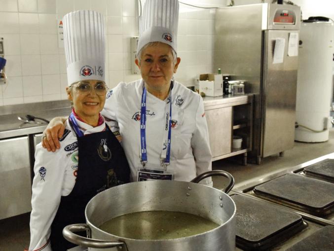 A tu per tu con Caterina Quaglia, consigliera nazionale Lady chef, nelle cucine del Festival di Sanremo 4