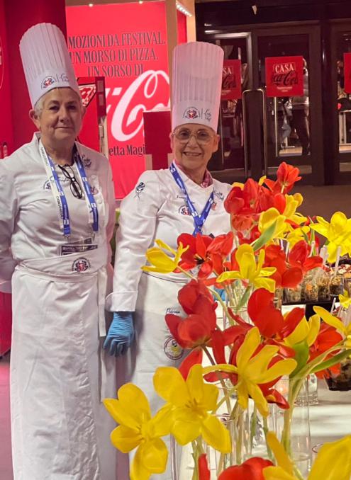 A tu per tu con Caterina Quaglia, consigliera nazionale Lady chef, nelle cucine del Festival di Sanremo 14