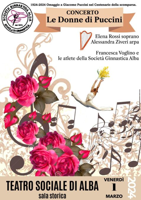 “Le donne di Puccini” - Prima assoluta al teatro sociale Giorgio Busca di Alba
