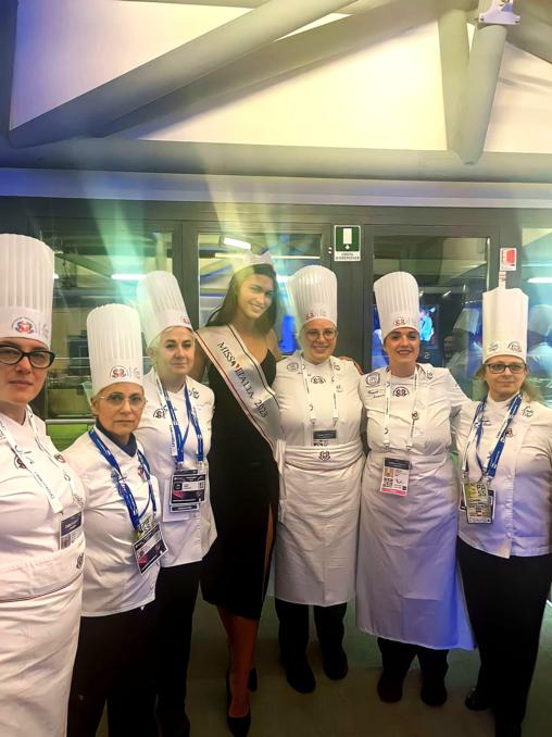 A tu per tu con Caterina Quaglia, consigliera nazionale Lady chef, nelle cucine del Festival di Sanremo 18