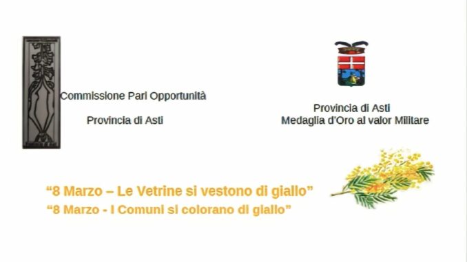 Giornata internazionale della donna: un concorso per gli esercizi commerciali dell'astigiano dedicato all'allestimento delle vetrine