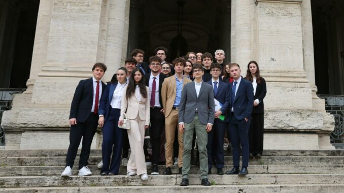 Tra i presidenti delle consulte studentesche riuniti a Roma l'albese Riccardo Spolaore 1