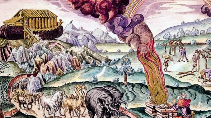 animali-arca Certamente non sarà Dio a distruggere questa terra
