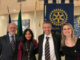 Maria Carla Mantovani parla di comunicazione al Rotary club di Alba per il ciclo di incontri “Azione  professionale”