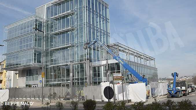 passerella Ferrero Alba, partono i lavori per montare la passerella Ferrero in via Ognissanti