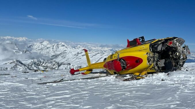 Elicottero del 118 precipitato, solidarietà all’equipaggio dall’assessore alla Sanità del Piemonte Luigi Icardi 1