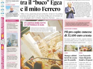 La copertina di Gazzetta d’Alba in edicola martedì 19 marzo