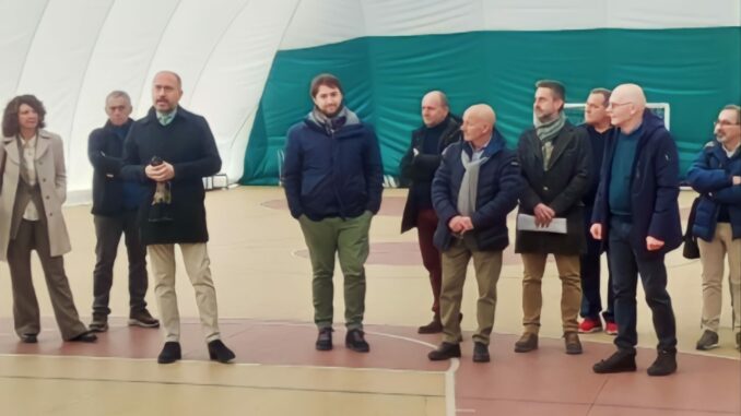 Nuovo pallone pressostatico per l’Istituto Superiore Pietro Andriano di Castelnuovo Don Bosco